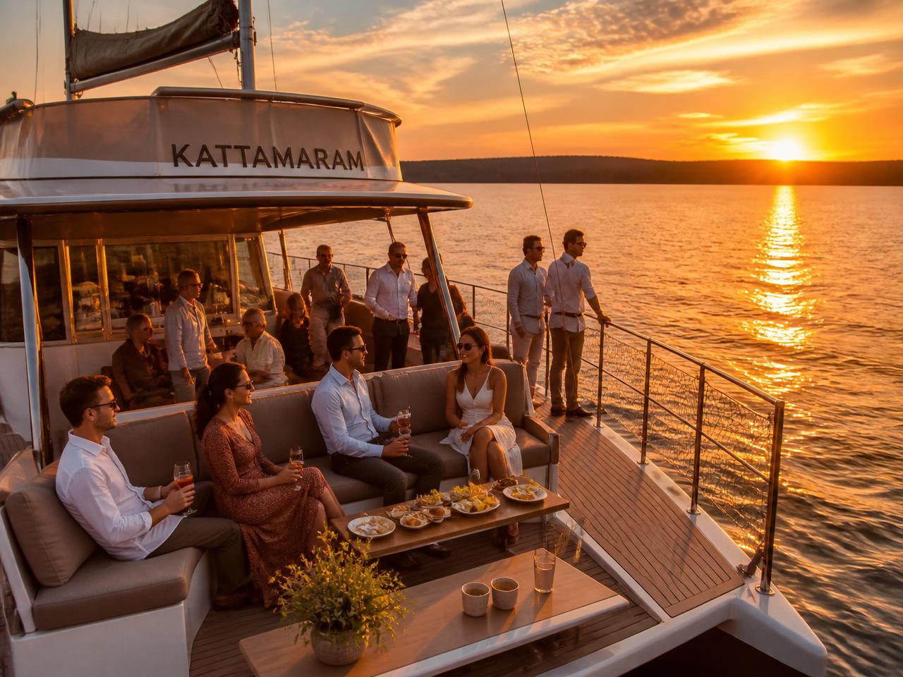 Kattamaram — Passeio de Barco
